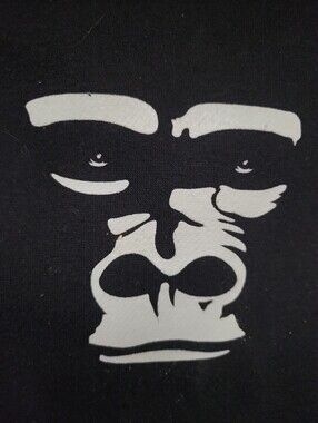 L Kids Gorilla Black Pullover Hoodie San Diego Zoo Safari Park Animal Print